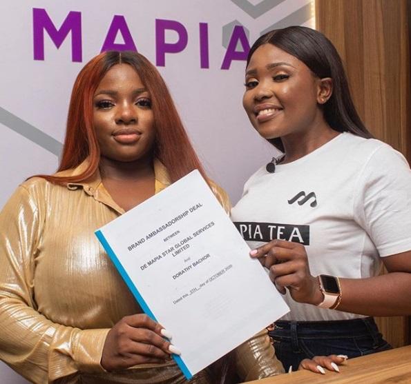 BBNaija’s Dorathy Bags New Ambassadorship Deal with mapia tea