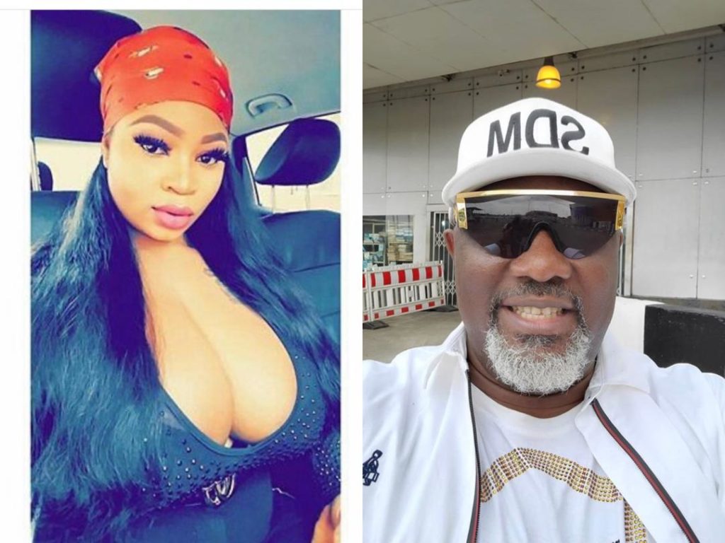 Dino Melaye and Roman Goddess