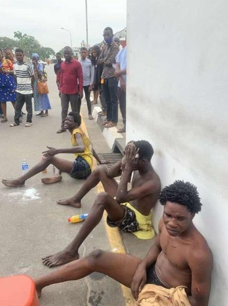 endsars protest abuja thug