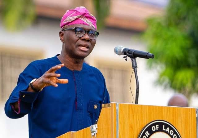 Governor Sanwo-Olu's family house set ablaze by angry mob (Video)