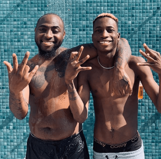 Davido terminates Lil Frosh's contract