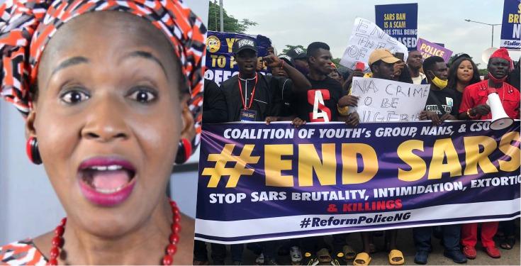 #EndSARS: “Don’t blame the government but your parents” – Kemi Olunloyo