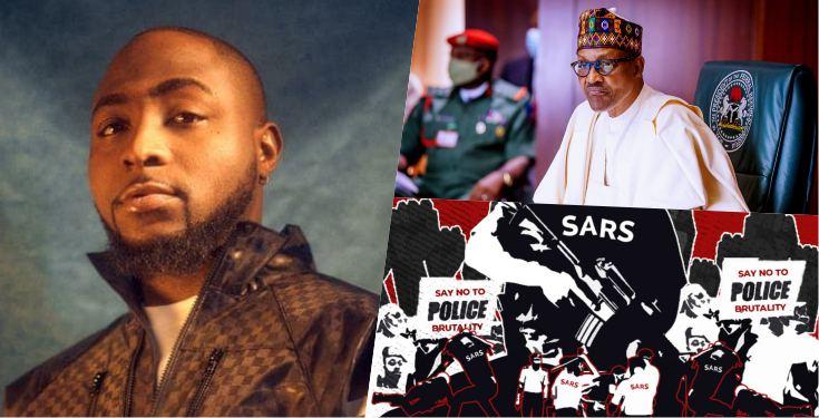 “Our president has only addressed us once in the past 10 days” – Davido Shades Buhari