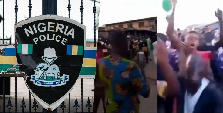 Agugu Policemen Commends Youths For Protecting Police Station From Thugs (Video)