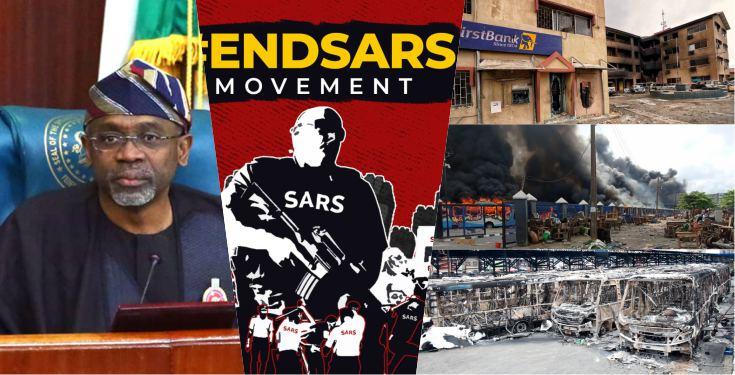 #EndSARS Hijack: “It will take N1 trillion to fix damages in Lagos” — Femi Gbajabiamila