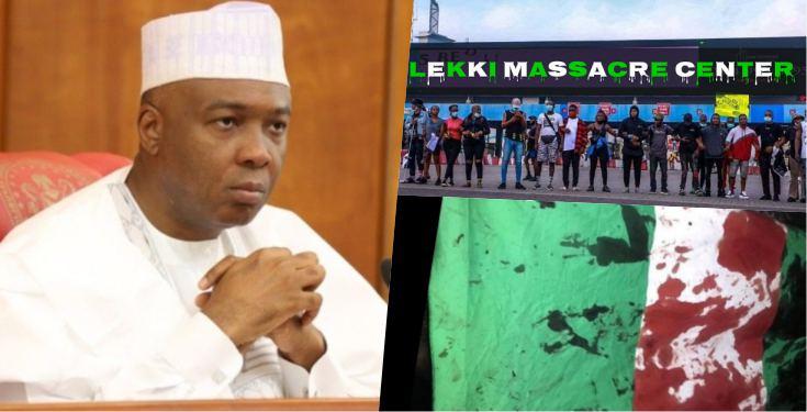 Lekki Shooting: "It is nothing but a massacre" - Bukola saraki