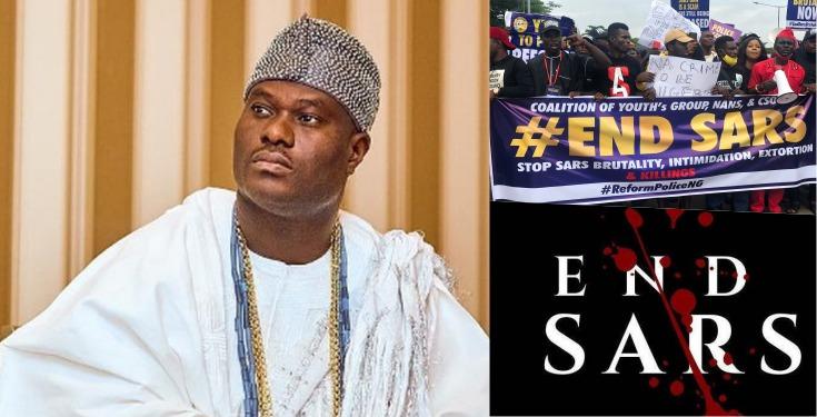 Ooni of Ife, Oba Adeyeye Enitan Ogunwusi, Ojaja II Endsars