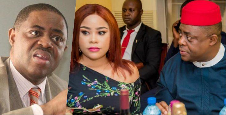 femi fani kayode and wife, precious