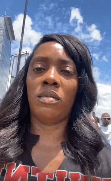 Tiwa Savage EndSARS protest