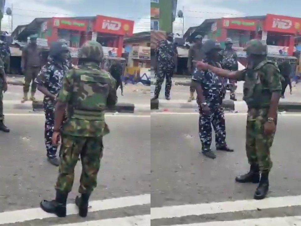 Air Force slammed Policemen