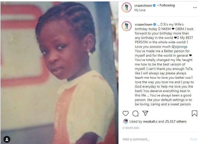 Craze Clown Celebrates His Wife