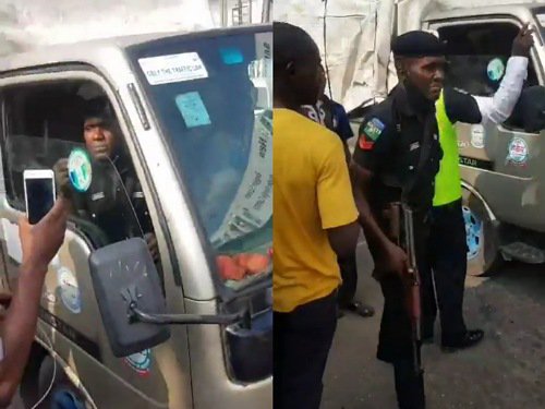 #EndSWAT protesters rescue driver