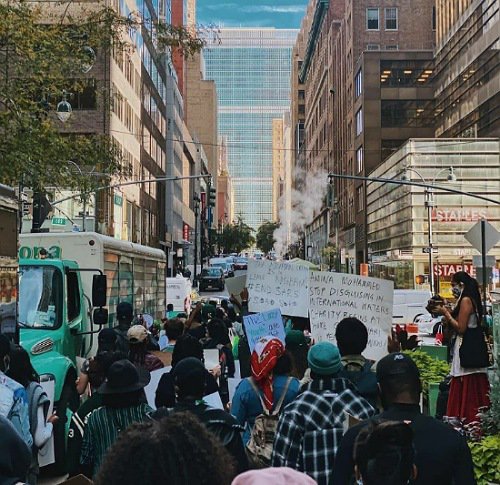 #EndSARS Protest In New York