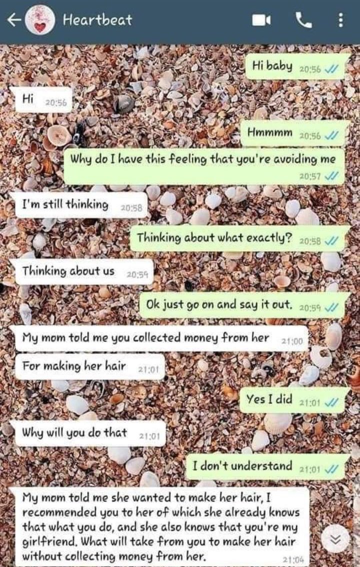 Boyfriend slams girlfriend for charging his mom