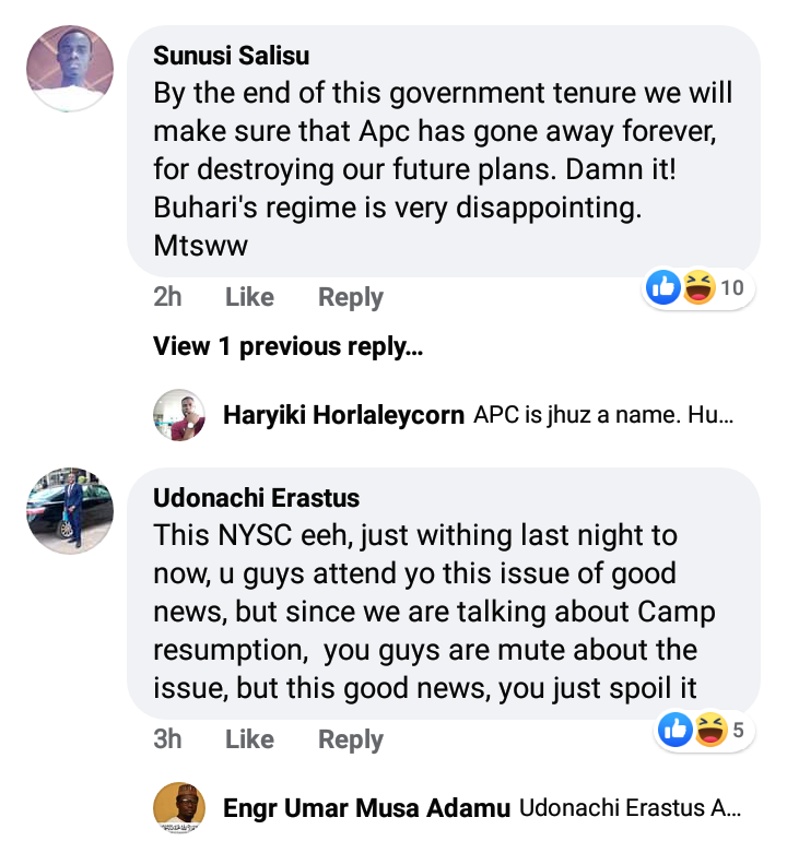 NYSC Update On Camp Reopening
