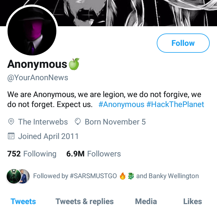 Anonymous hacks Police database