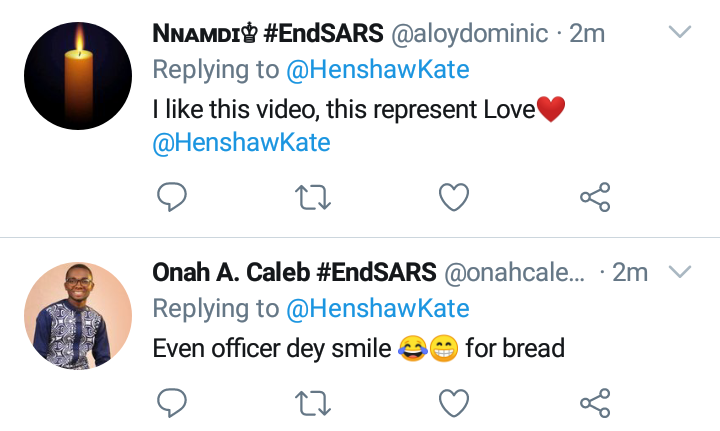 Officer Drags Bread at #EndSARS