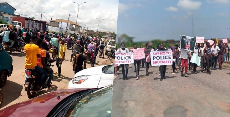 Thugs attack #EndSARs protesters in Osun