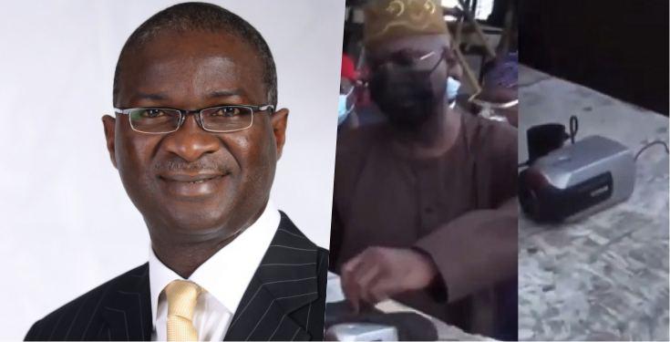 "Special agent Fashola" - Nigerians reacts as Fashola finds hidden camera at Lekki shooting spot