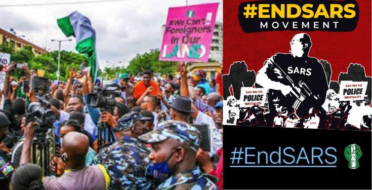 "14 Years In Service, I Still Earn N64k" – Policeman Applauds #EndSARS Protesters