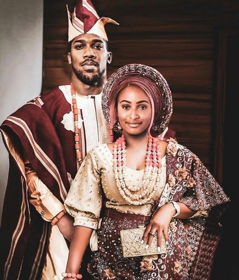 Traditional Wedding Dj Cuppy, Anthony Joshua's Photo 