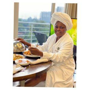 funke akindele on vacation