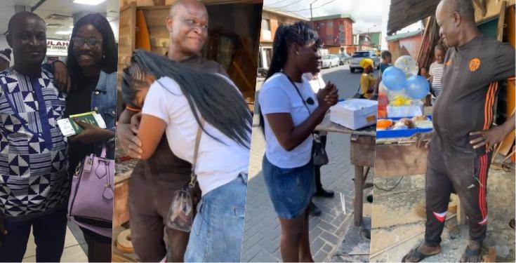 'Anon' Promises To Give 1 Million Naira To Lady That Surprised Dad On His Birthday