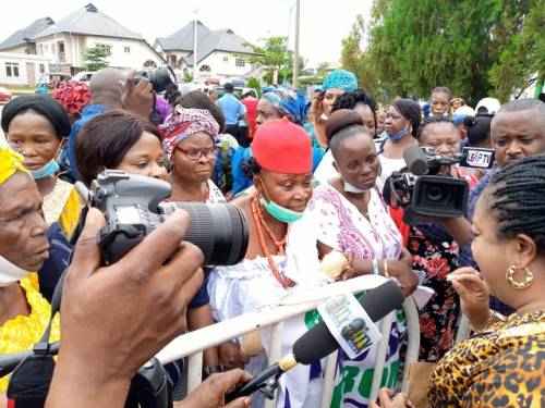 Delta Women Protest Against Ned Nwoko