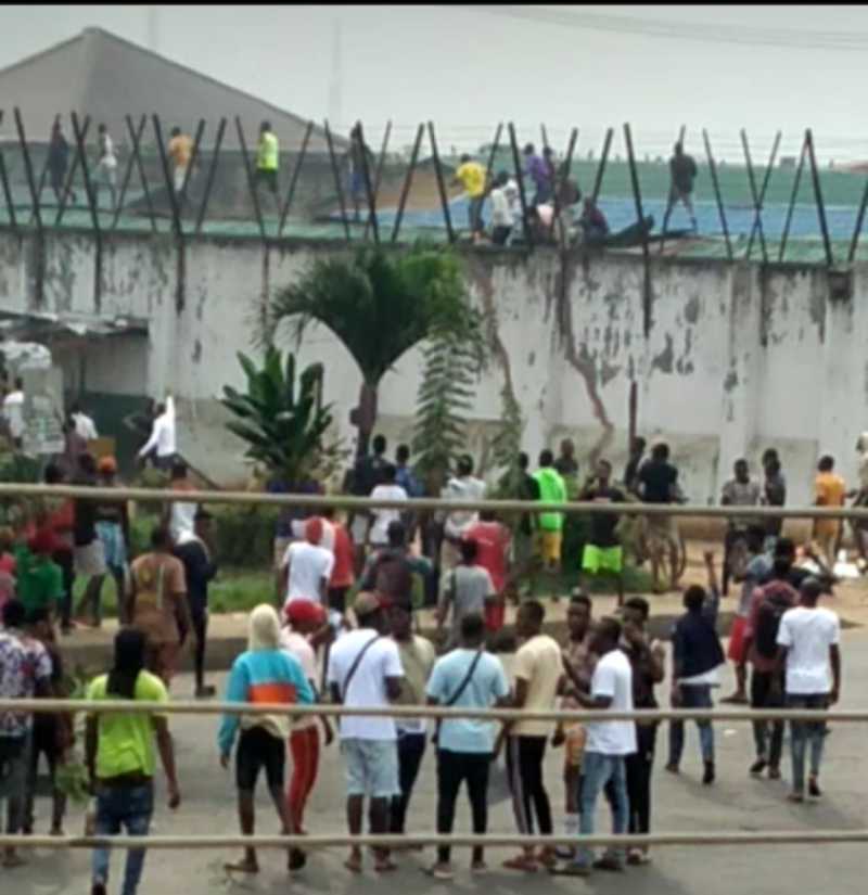 edo prison break; prisoners breaking of white house