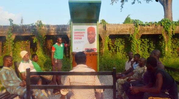 phone charging station enugu