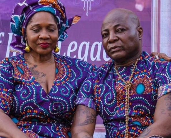 charly boy and his wife