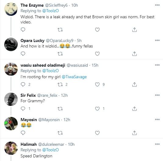 "You need mental test if you think Davido deserves Grammy" - Fans drag one another over music award 