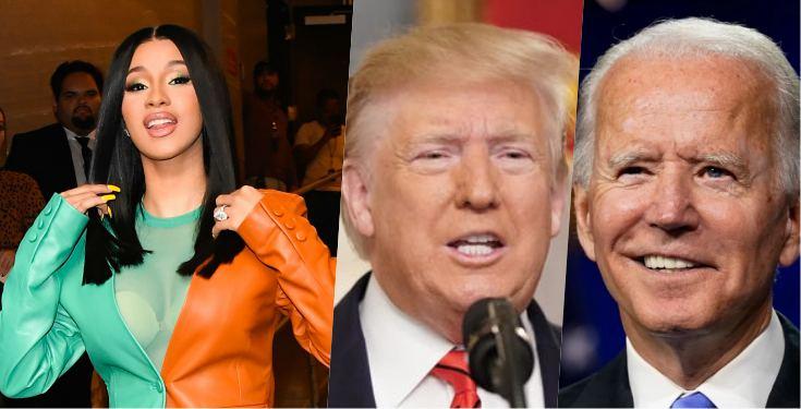Cardi B explains why Donald Trump lost the Presidential Election
