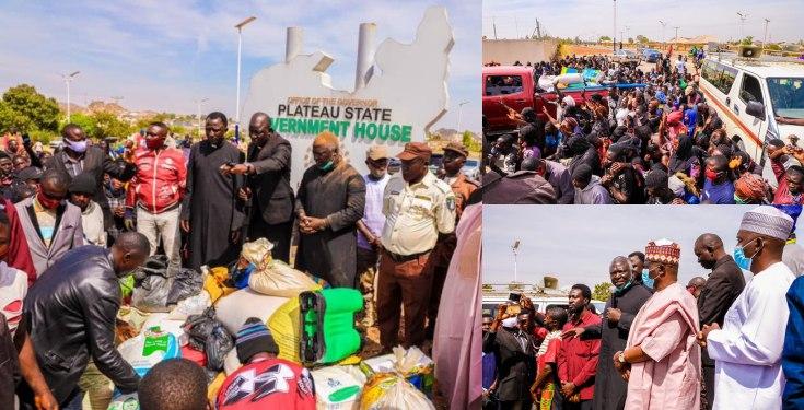 Looters Begs For Forgiveness After Returning Stolen Palliatives In Plateau