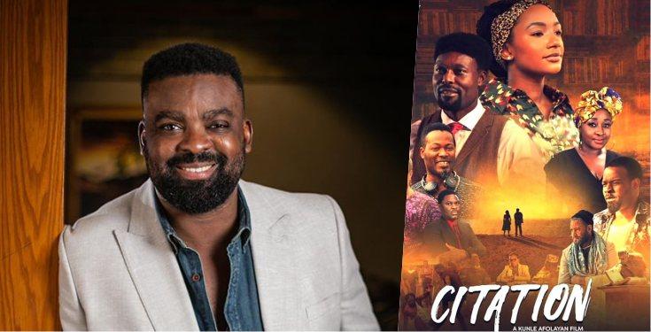 "Stupid idiot" - Kunle Afolayan lambast troll who criticized his movie 'Citation' for not having French subtitle