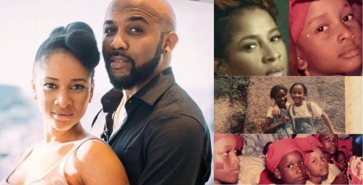 Banky W shares throwback photos of his wife, Adesua Etomi