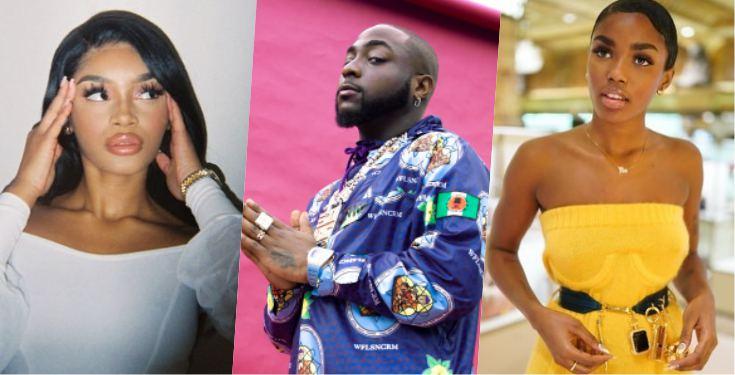 Davido's name mentioned as two British model fights dirty over jelousy