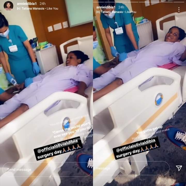 Olivia undergoes surgery in Dubai