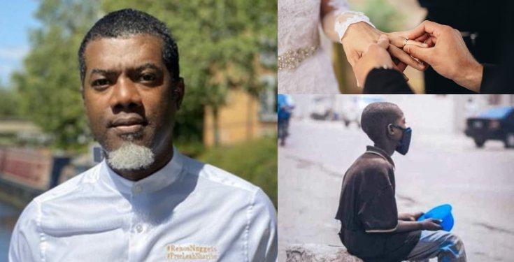 "Marrying without steady income is a handshake with poverty" - Reno Omokri marriage