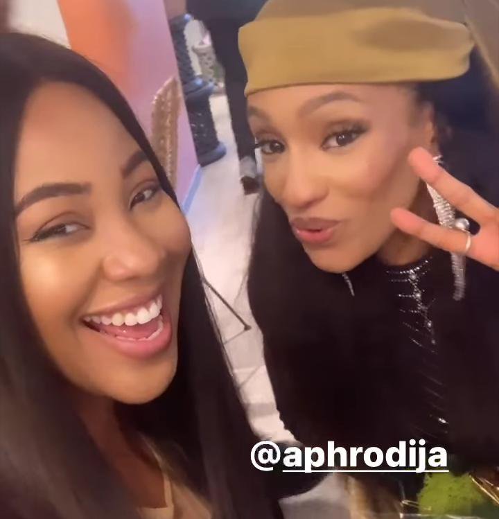 Erica met Di’ja for the first time