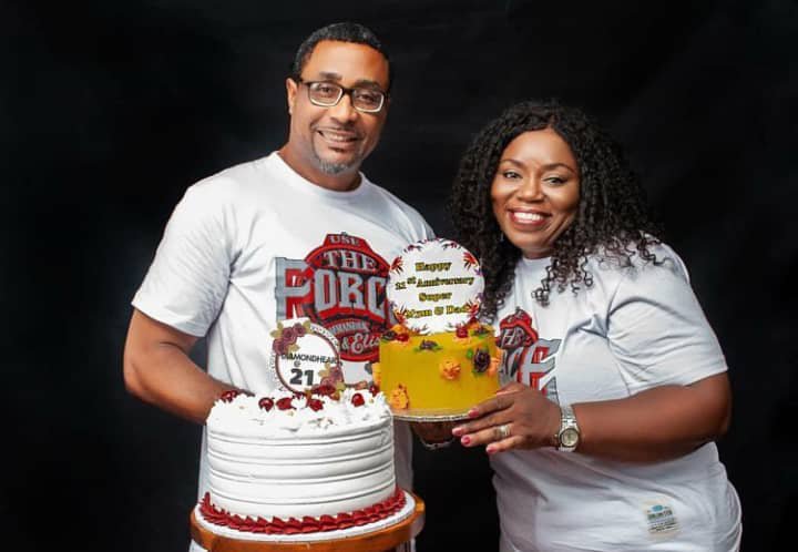 Tony Umez and wife anniversary