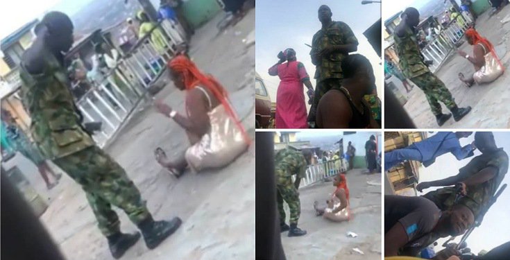 Soldiers who harassed residents of Oyo