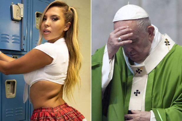 Pope's Instagram likes racy photo