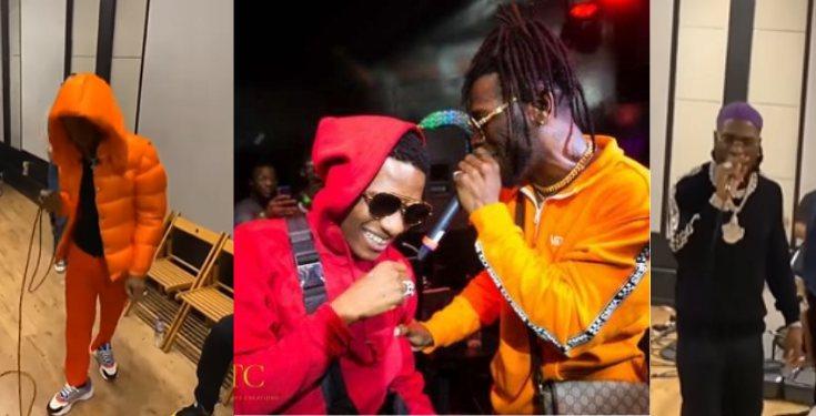 Wizkid, Burna Boy Rehearse ‘Ginger’ Together Ahead Of Live Performance (Video)