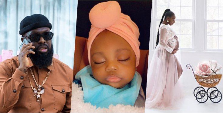 Timaya unveils beautiful pictures of his 6-months-old daughter