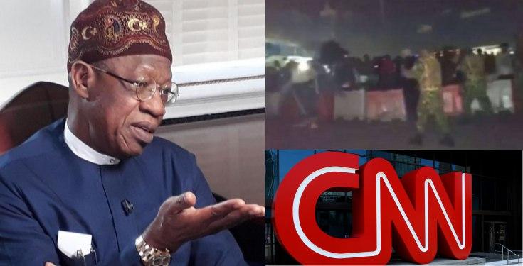 "Doctored video" - Lai Mohammed reacts to second CNN report on Lekki shooting