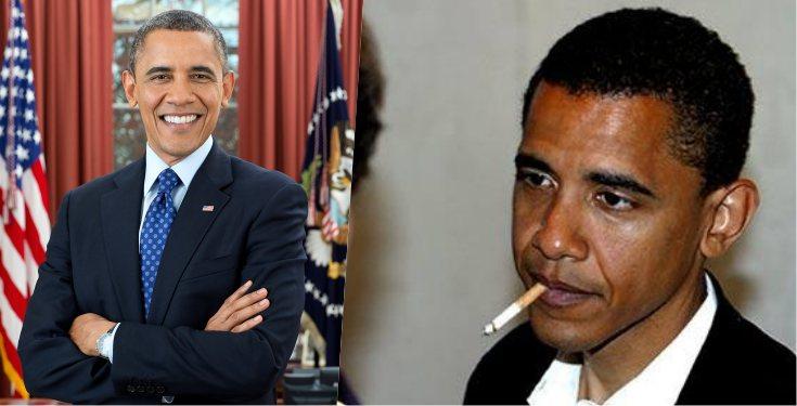 "I smoke 10 sticks of cigarettes daily while I was President" - Barack Obama