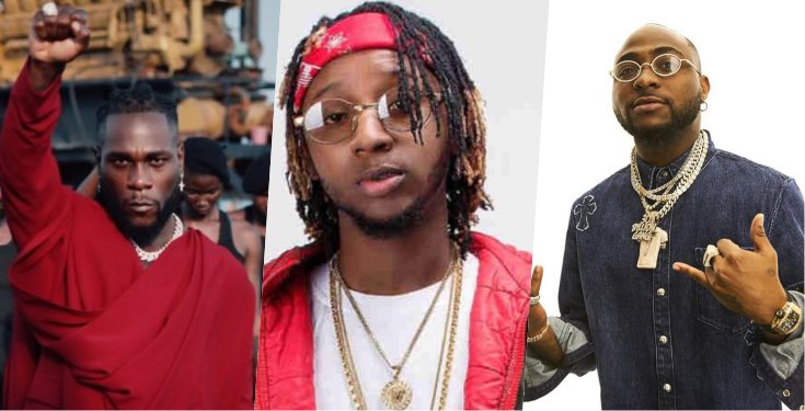 "Nobody wins when family quarrel" - Yung6ix calls for peace between Davido and Burna Boy