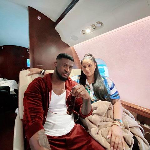 peter okoye and wife lola