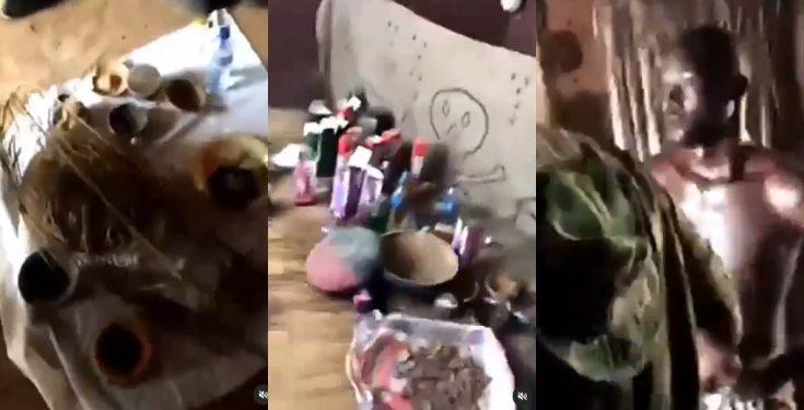 Man cries out after native doctor duped him of ₦7 million of which ₦6 million was borrowed (video)